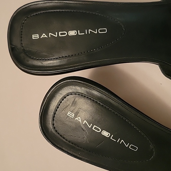 Bandolino Slip on Heeled Slides Sandal - Picture 4 of 4